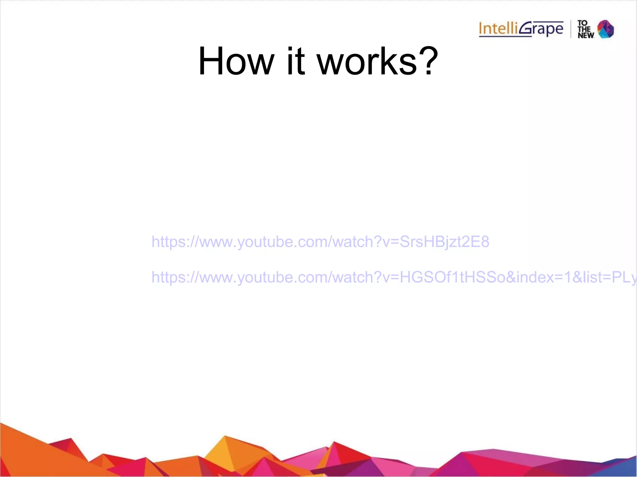 How it works?
https://www.youtube.com/watch?v=SrsHBjzt2E8
https://www.youtube.com/watch?v=HGSOf1tHSSo&index=1&list=PLy
 