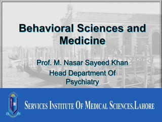 Introduction to behavioural sciences | PPTX
