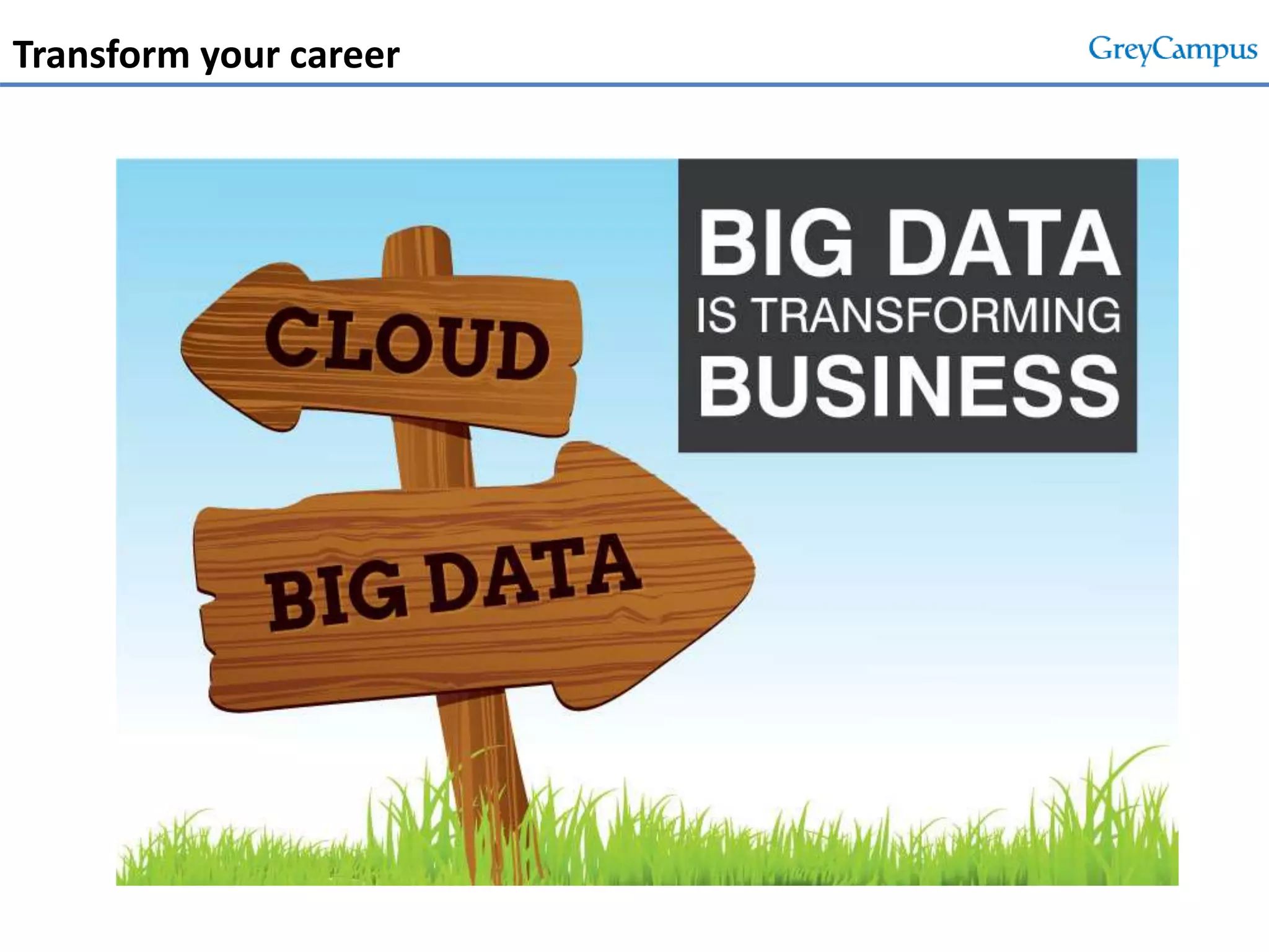 Transform your career
 