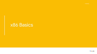 Proprietary
Proprietary
x86 Basics
 
