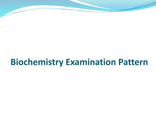 Biochemistry Pattern Introduction to Biochemistry | PPTX