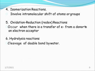 Introduction to biochemistry.