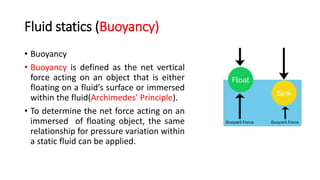 Introduction to biofluid mechanics | PPTX