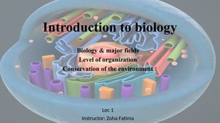Comprehensive Introduction to Biology: From Molecular Basics to ...
