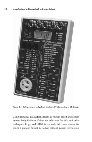 Introduction to biomedical instrumentation the technology of patient ...