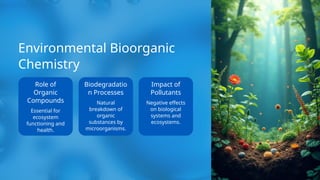 Introduction to Bioorganic Chemistry ptx | PPTX