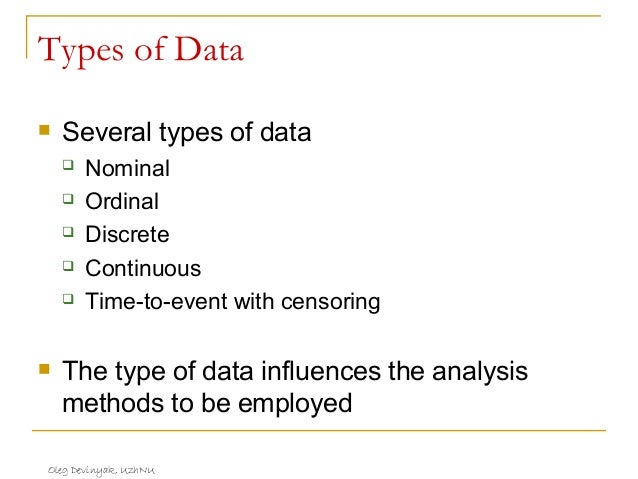 Introduction to biostatistics