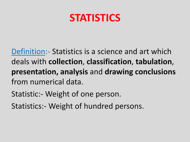 Introduction to biostatistics | PPTX | Science
