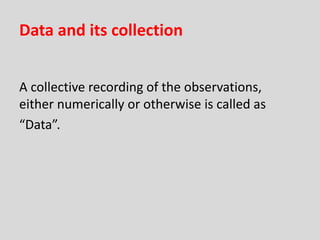 Introduction to biostatistics | PPTX