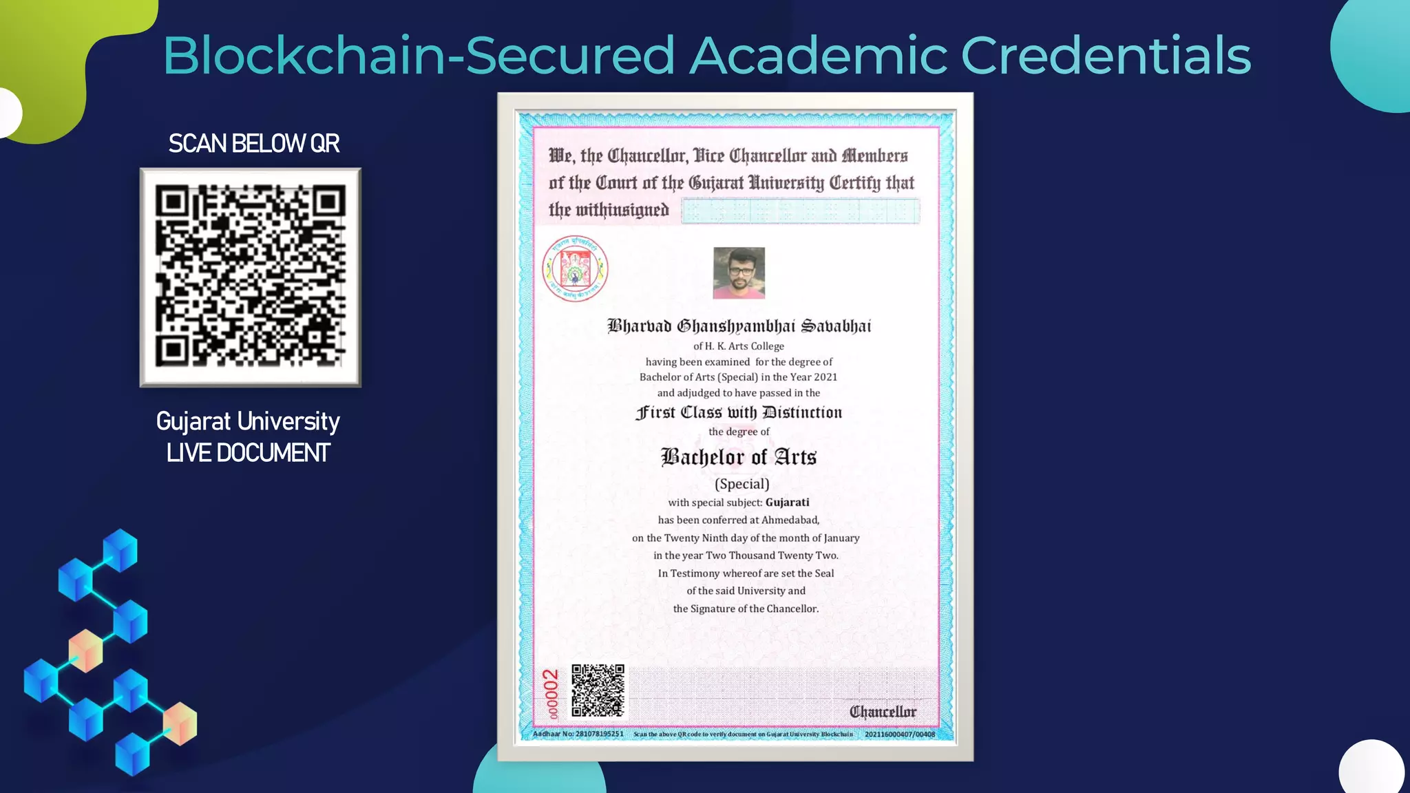 Gujarat University
LIVE DOCUMENT
SCAN BELOW QR
 