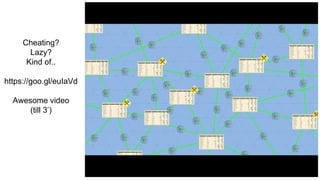 @rmgarciap
Cheating?
Lazy?
Kind of..
https://goo.gl/euIaVd
Awesome video
(till 3’)
 