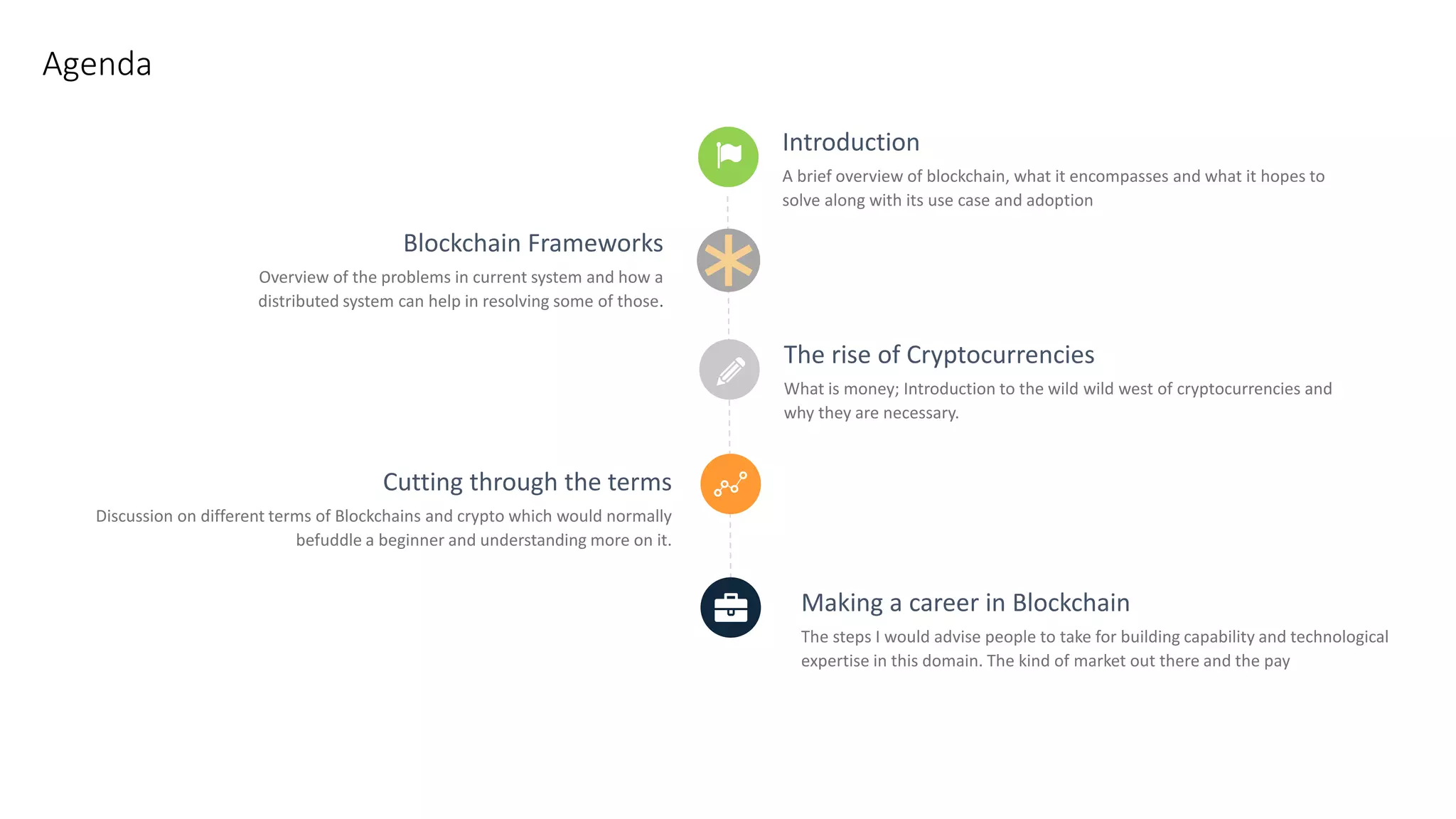 Introduction to blockchain & cryptocurrencies | PPTX