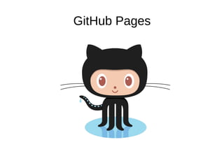 GitHub Pages
 