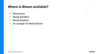 Training Week: Introduction to Neo4j Bloom | PDF