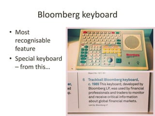 Introduction to Bloomberg | PPTX