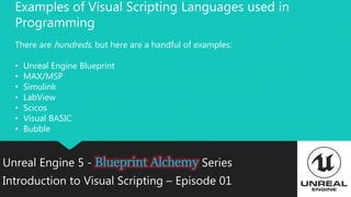 Introduction to Blueprint Scripting.pptx | Programming Languages ...