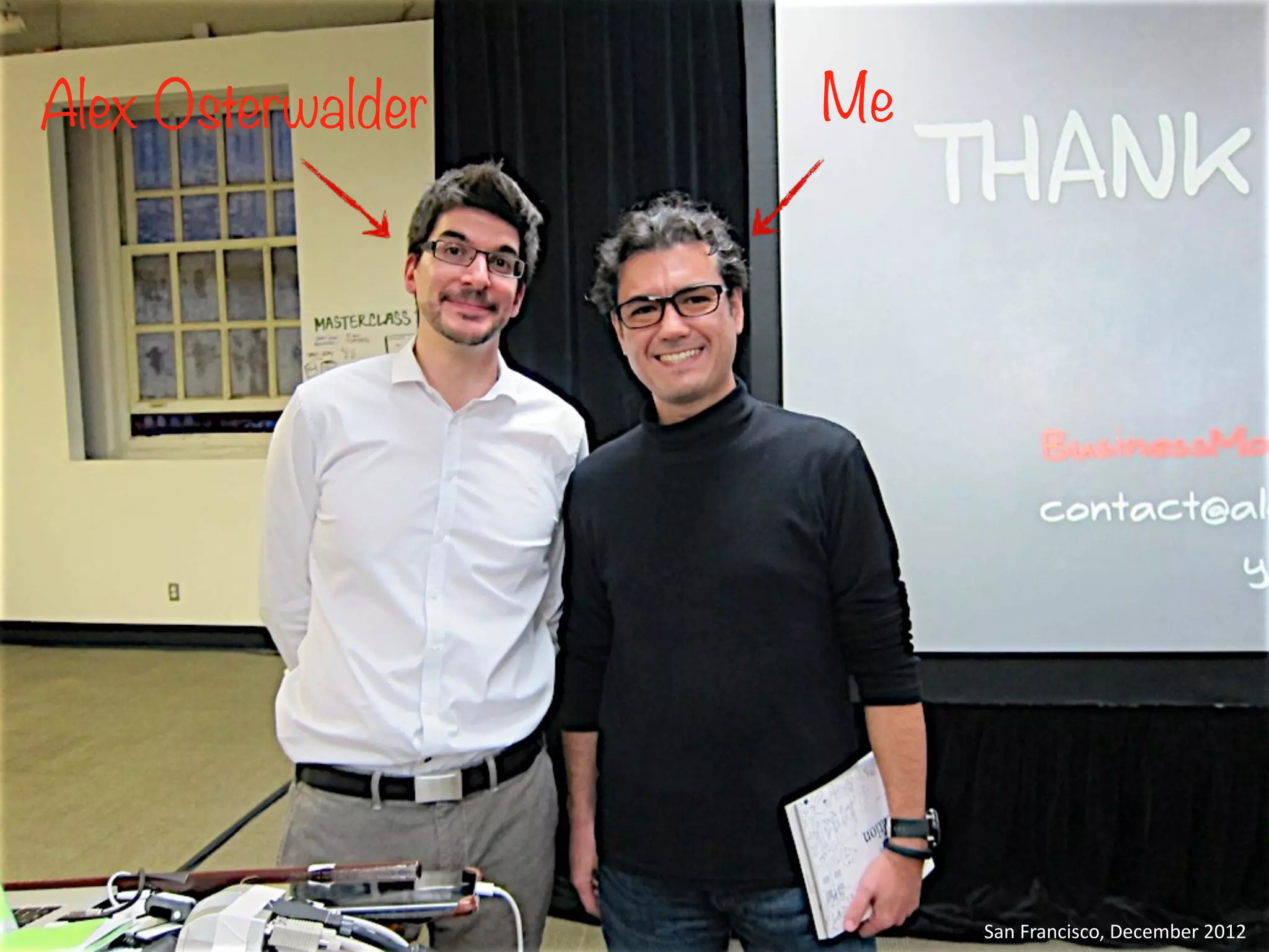 7
MeAlex Osterwalder
San	Francisco,	December	2012
 