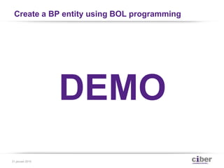 Introduction to BOL programming | PPTX