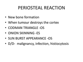 Introduction to bone tumours and GCT | PPTX