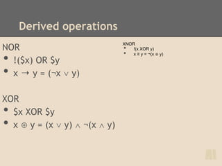 Introduction to boolean algebra | PPT