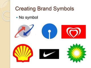 Creating Brand Symbols 
 No symbol 
 