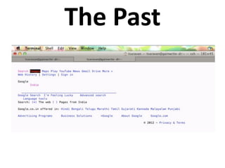 The Past
 