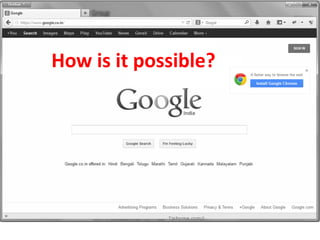 How is it possible?
 