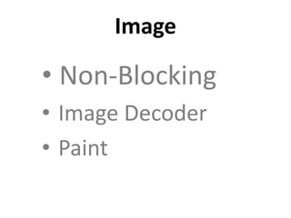• Non-Blocking
• Image Decoder
• Paint
Image
 