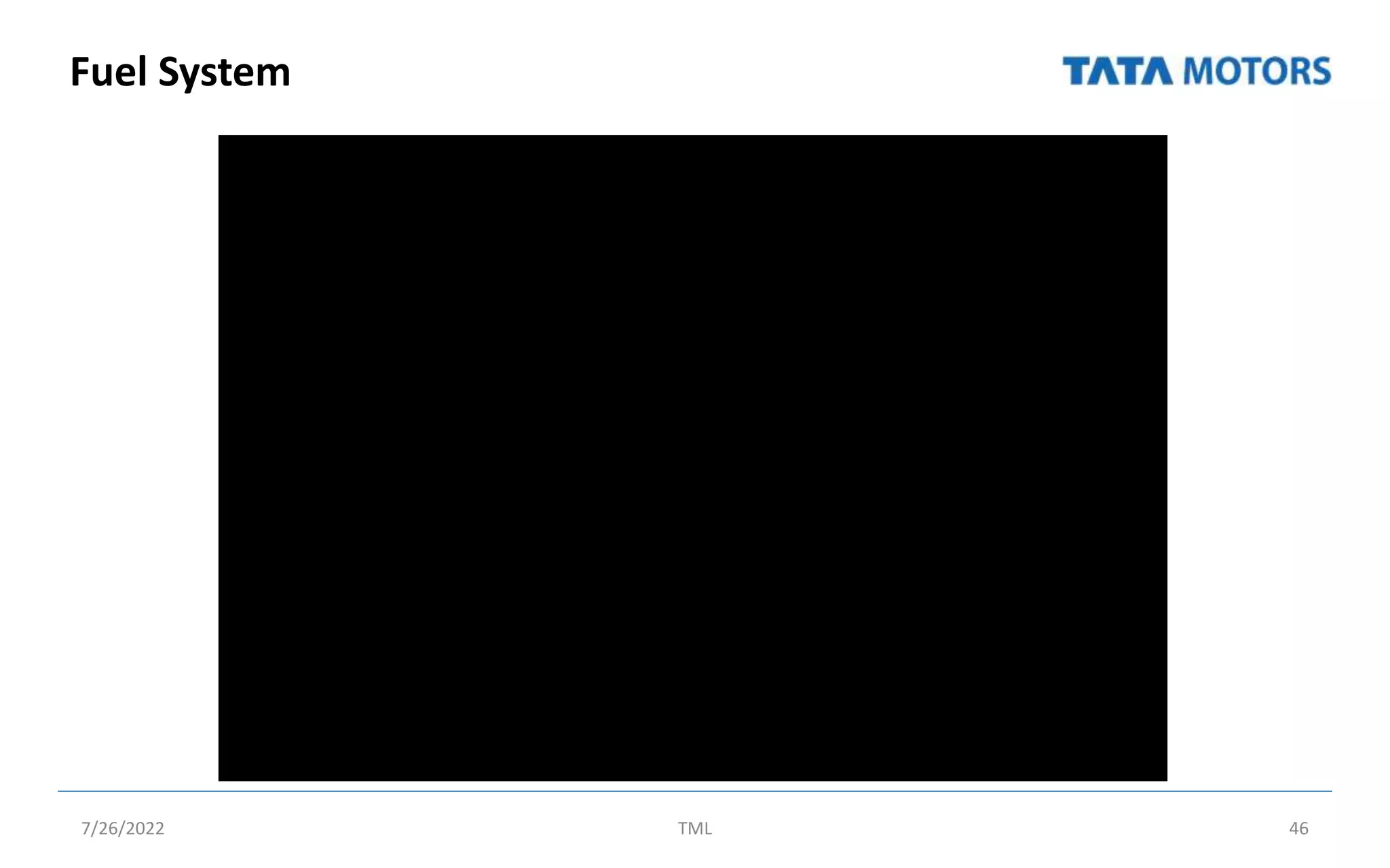 Fuel System
7/26/2022 TML 46
 
