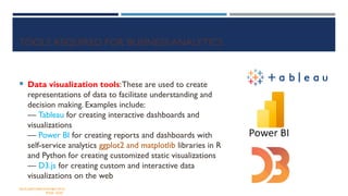 Introduction to Business Analytics and Tools | PPT