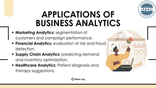 Introduction to Business Analytics | IABAC | PDF
