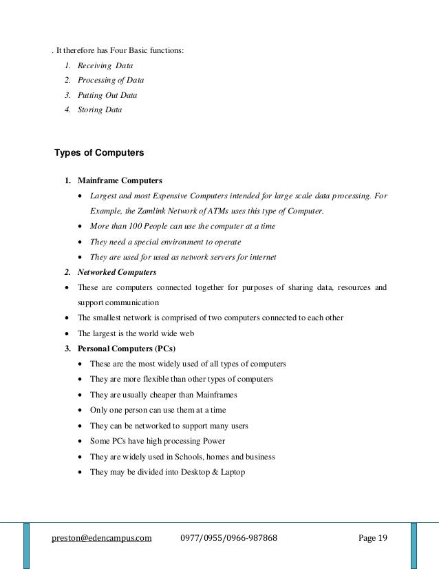 Business information processing with basic