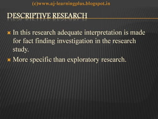 Introduction to business research methodology