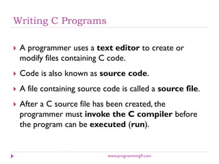 Introduction to c | PPT