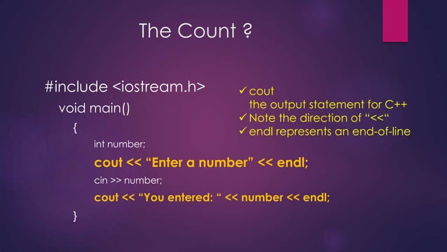 Introduction to c++