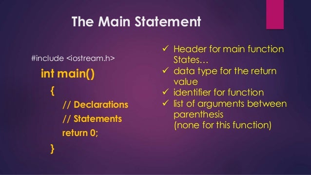 Introduction to c++