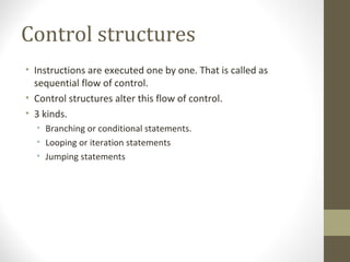 Introduction to c | PPT