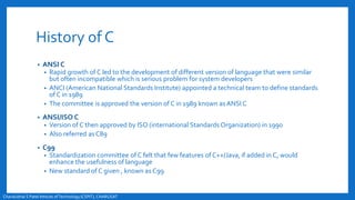 Introduction to c | PPT