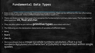 Introduction to c | PPT