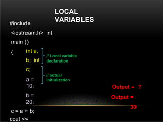 Introduction to c++ | PPT