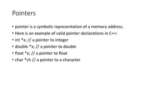 Basic Pointer Syntax Introduction to C ++.pptx