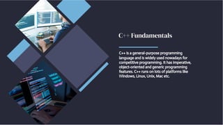 Introduction to c++.pdf | Programming Languages | Computing