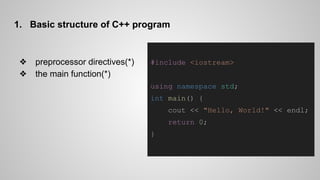 Introduction to C++.pdf it is best material for beginner student and ...