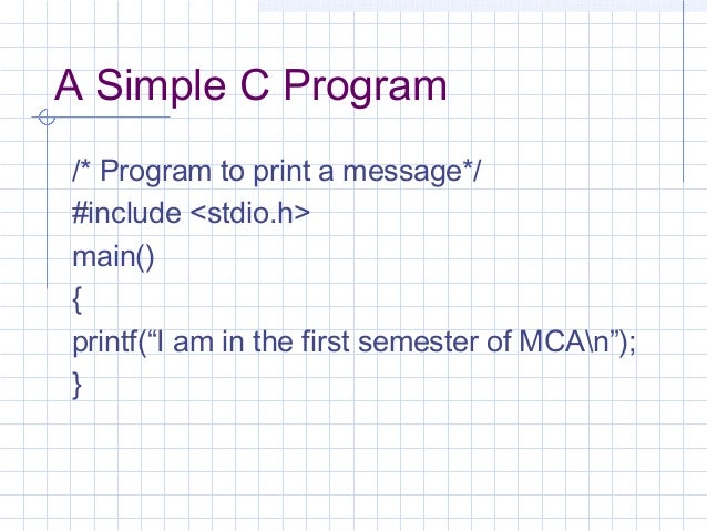 Introduction to C Programming - I
