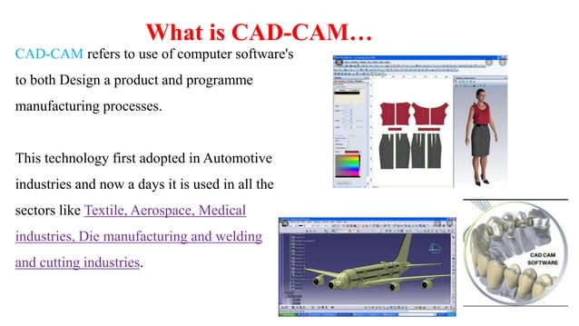 Introduction to CAD-CAM.pptx | Computing | Technology & Computing