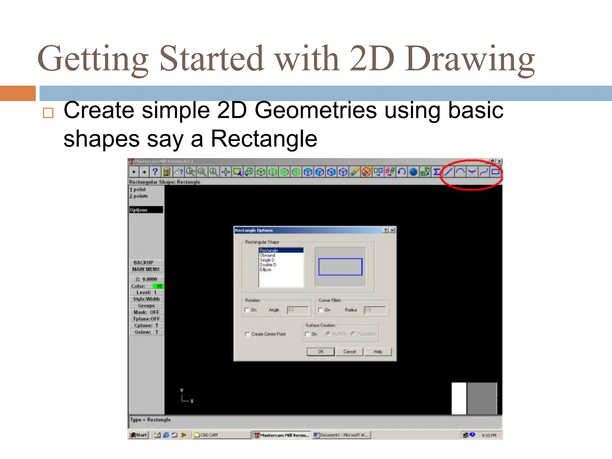 Introduction to CAD CAM CAD/CAM stands for Computer-Aided Design (CAD ...