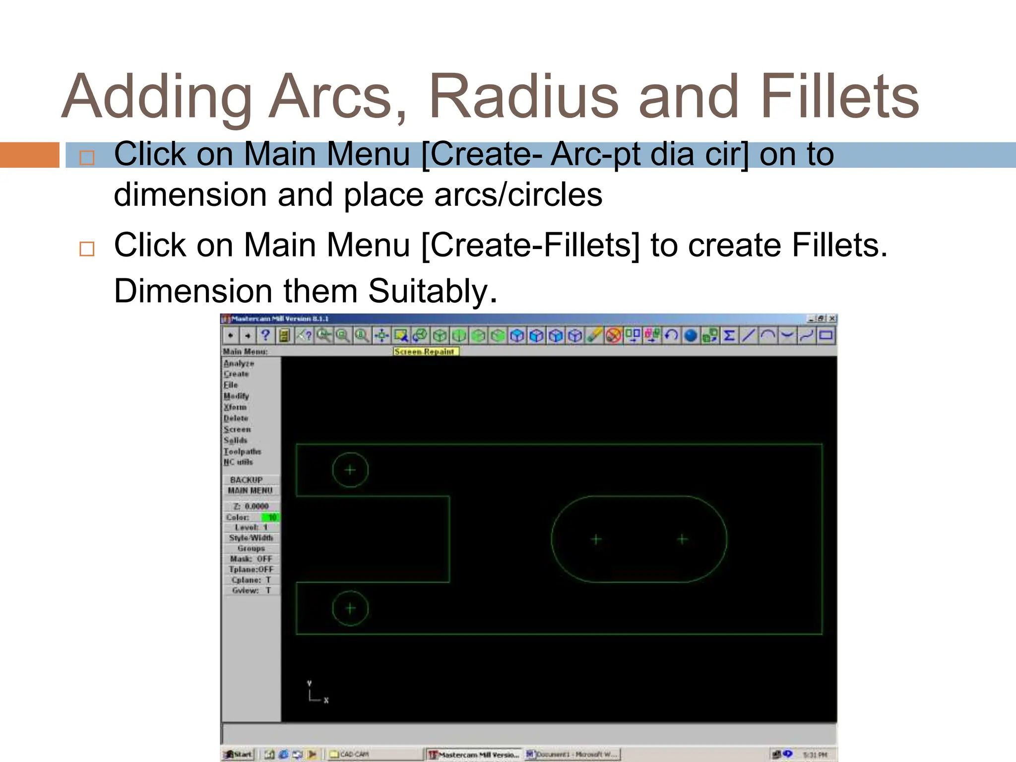 Introduction to CAD CAM CAD/CAM stands for Computer-Aided Design (CAD ...