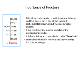 Introduction to carbohydrates and its us | PPTX