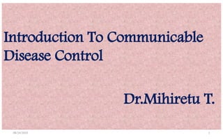Introduction to CDC (1).pptx for health science students | PPTX