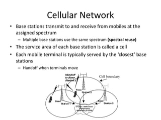 Cellular Service Introduction to Cellular Network and its applications | PDF
